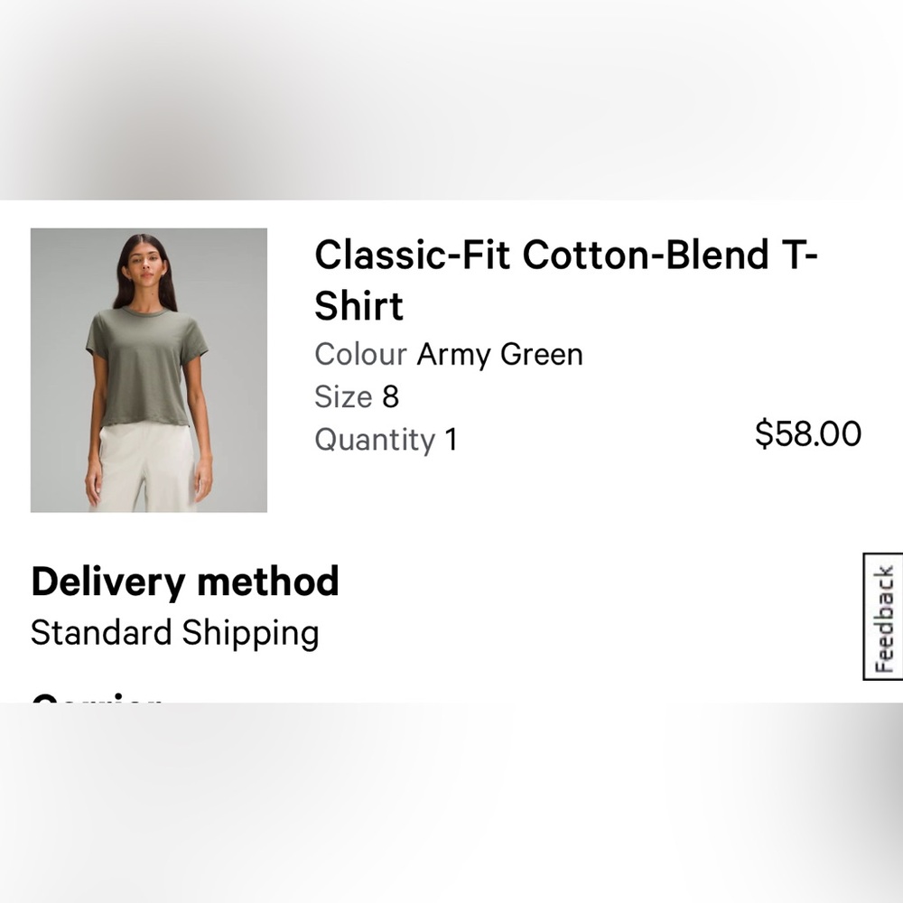 Lululemon T-shirt